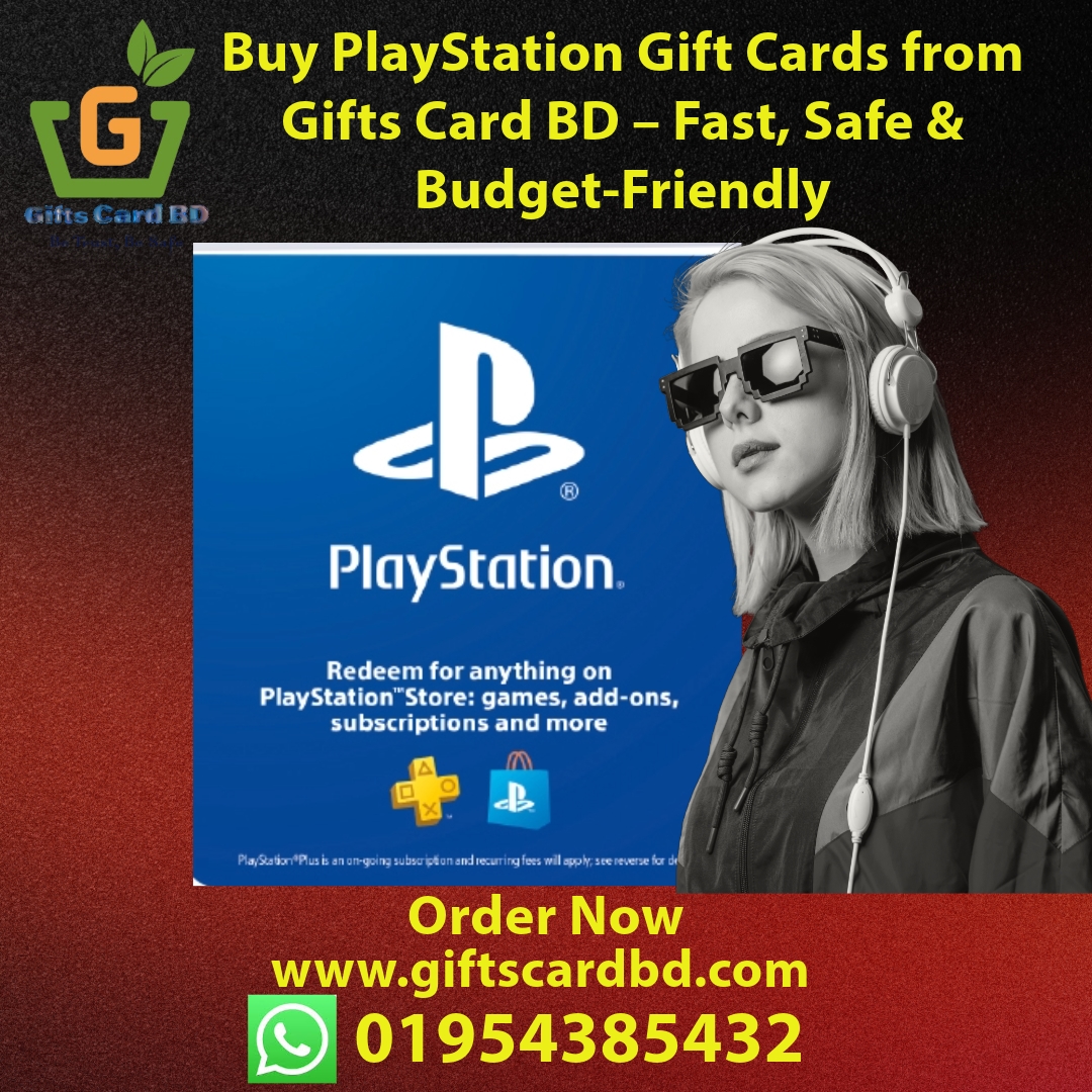 Buy PlayStation Gift Cards in Bangladesh